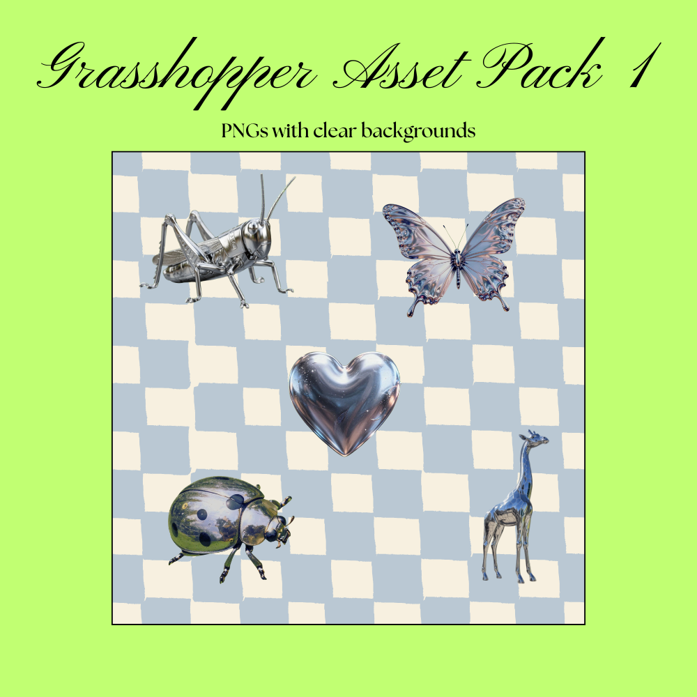 Grasshopper Digital Asset Pack 1 ✨